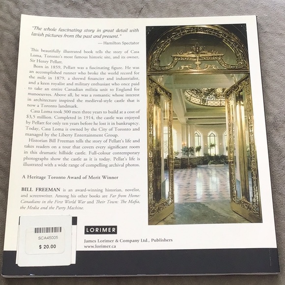 Coffee Table Book. Casa Loma. Soft Cover. - Picture 2 of 2